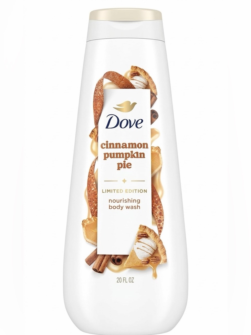 Dove Cinnamon Pumpkin Pie Nourishing Body Wash - LIMITED EDITION HOLIDAY TREATS